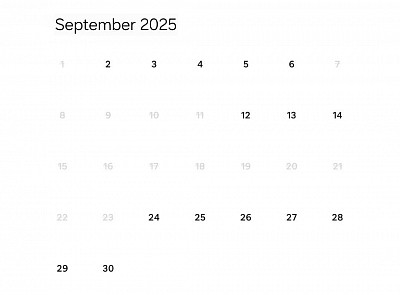 September