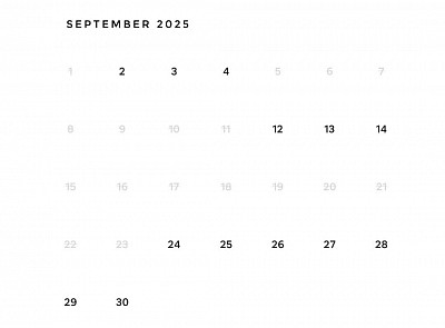 September