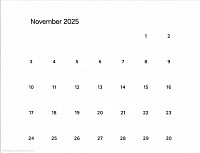 November