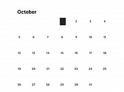 Availiability October 2026